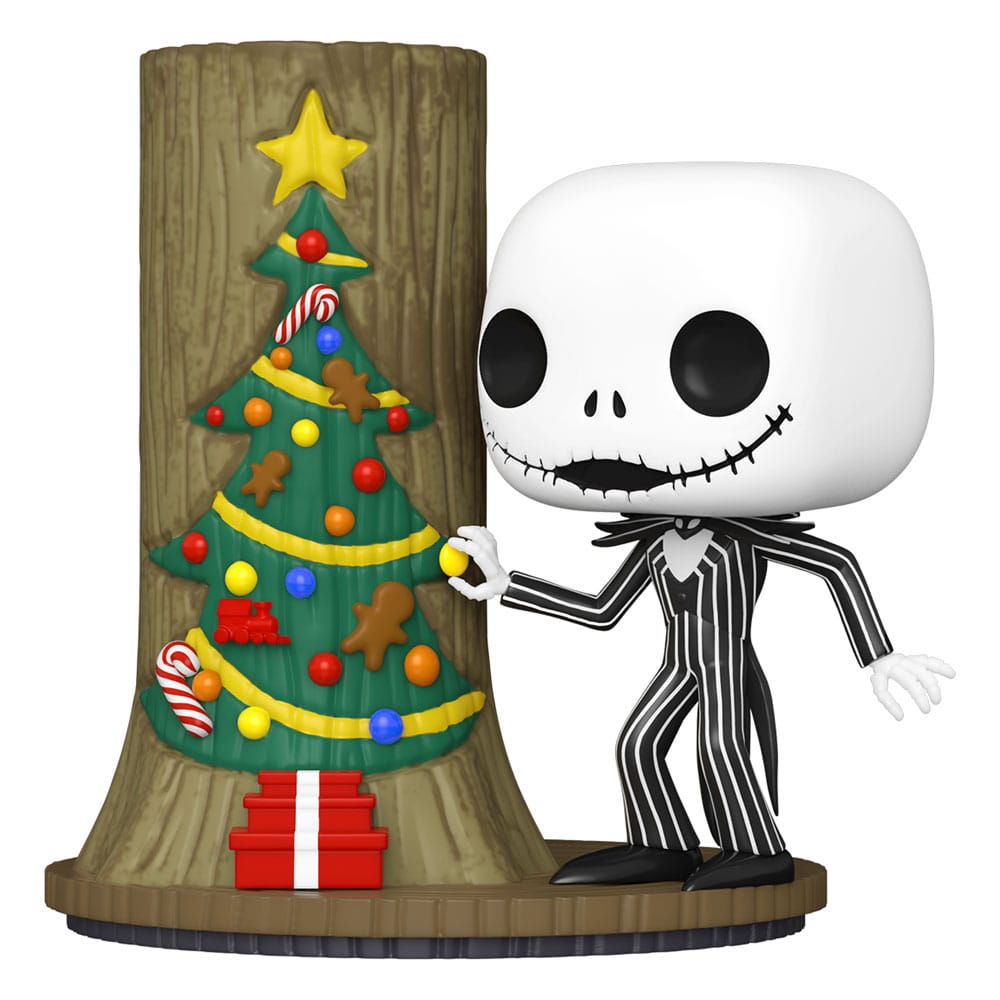 Nightmare before Christmas 30th POP! Deluxe Vinyl Figure Jack w/C.Town Door 9 cm 0889698723107