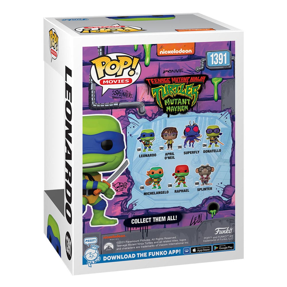 Teenage Mutant Ninja Turtles POP! Movies Viny 0889698723329