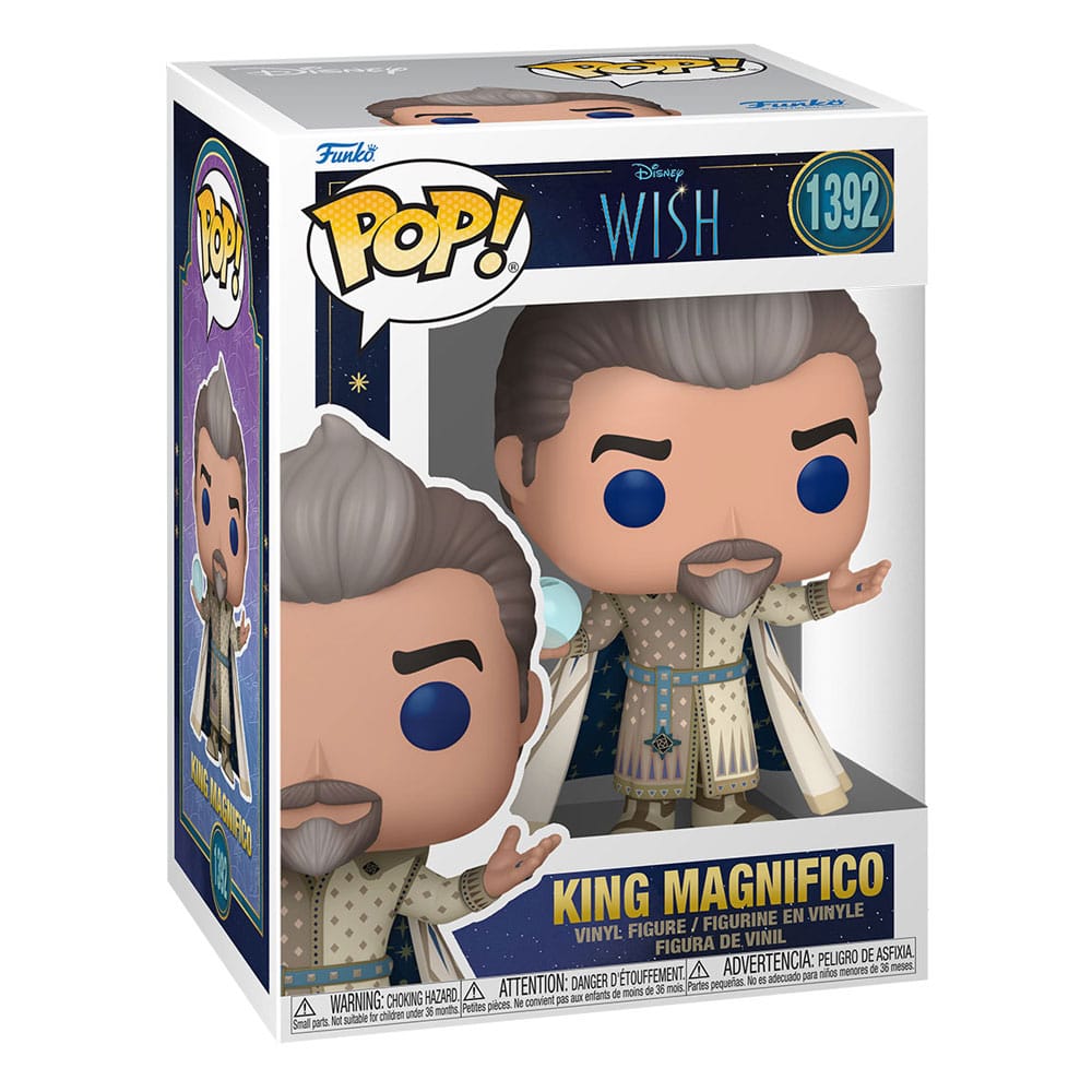 Wish POP! Disney Vinyl Figure King Magnifico 9 cm 0889698724227