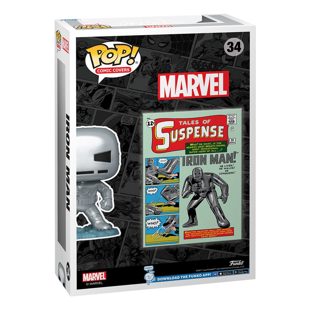 Marvel POP! Comic Cover Vinyl Figure Tales of Suspense #39 9 cm 0889698725040