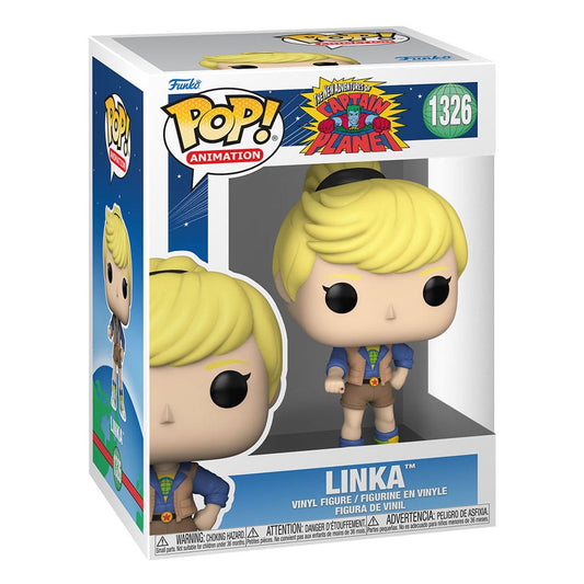 Captain Planet and the Planeteers POP! Animation Figure Linka 9 cm 0889698725583