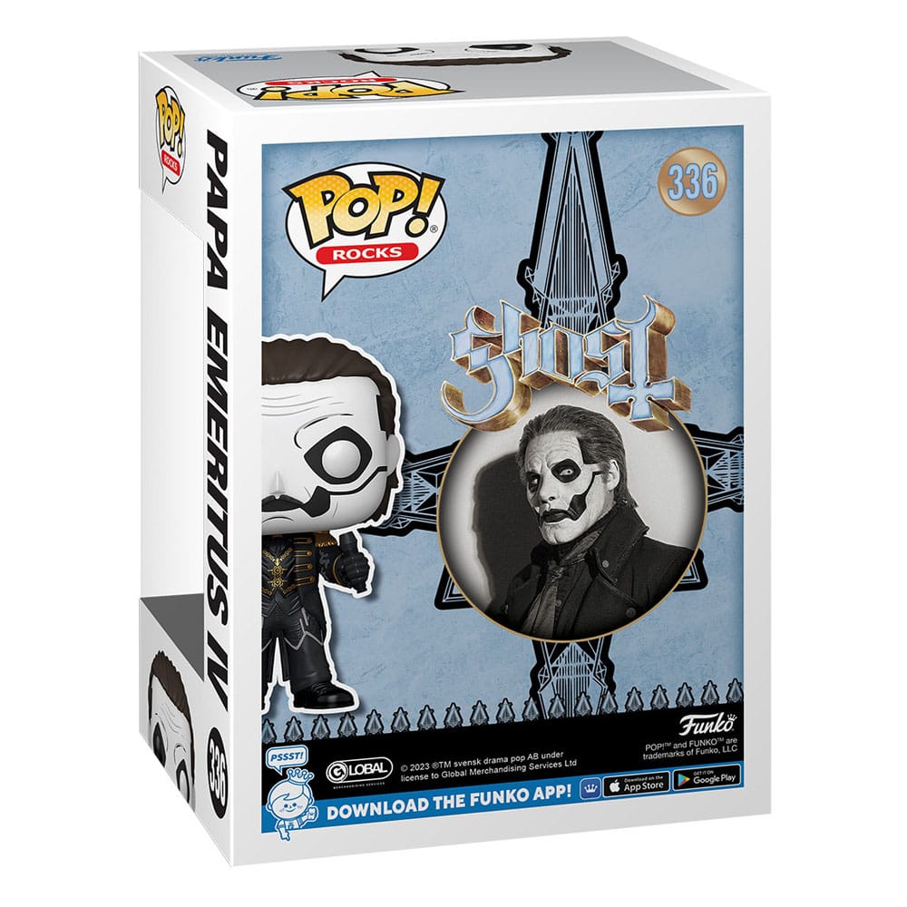 Ghost POP! Rocks Vinyl Figure Papa Emeritus IV 9 cm 0889698725651