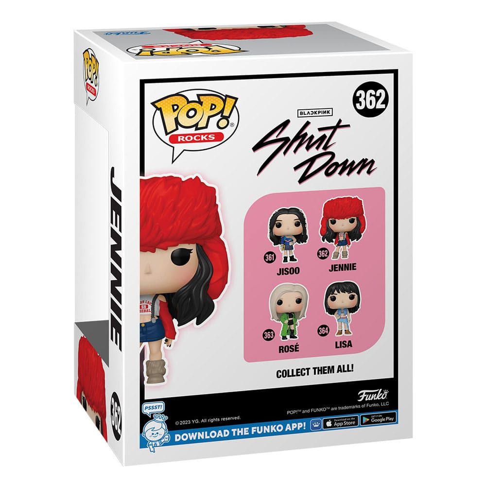 Blackpink POP! Rocks Vinyl Figure Jennie 9 cm 0889698726030