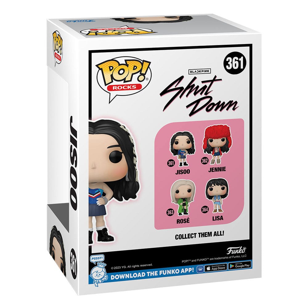 Blackpink POP! Rocks Vinyl Figure Jisoo 9 cm 0889698726047