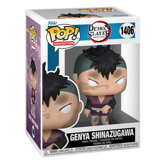 Demon Slayer: Kimetsu no Yaiba POP! Animation Figure Genya Shinazugawa 9 cm 0889698726092