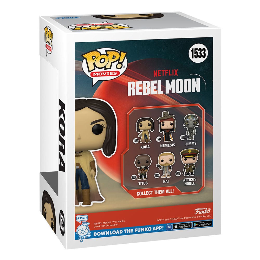 Rebel Moon POP! Movies Vinyl Figure Kora 9 cm 0889698726245