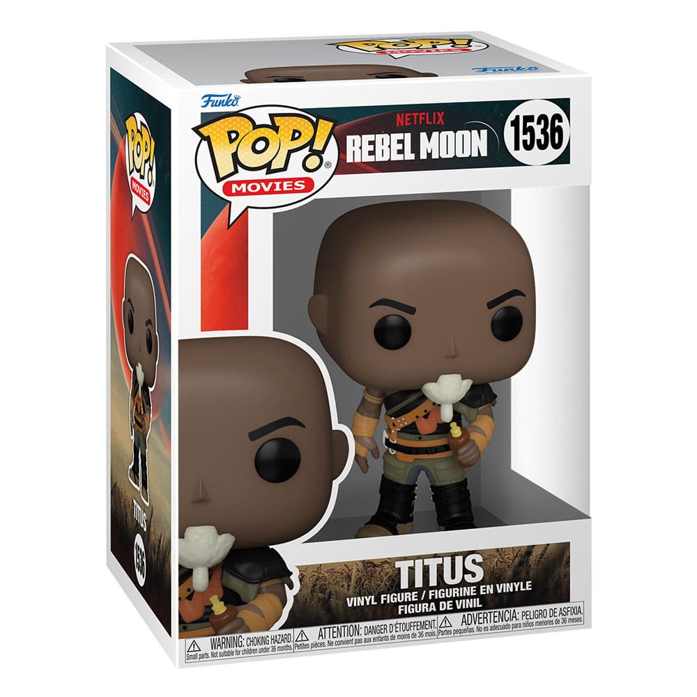 Rebel Moon POP! Movies Vinyl Figure Titus 9 cm 0889698726276