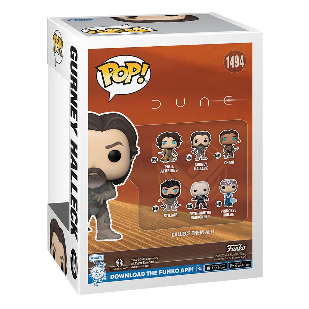 Dune 2 POP! Movies Vinyl Figure Gurney Halleck 9 cm 0889698726320