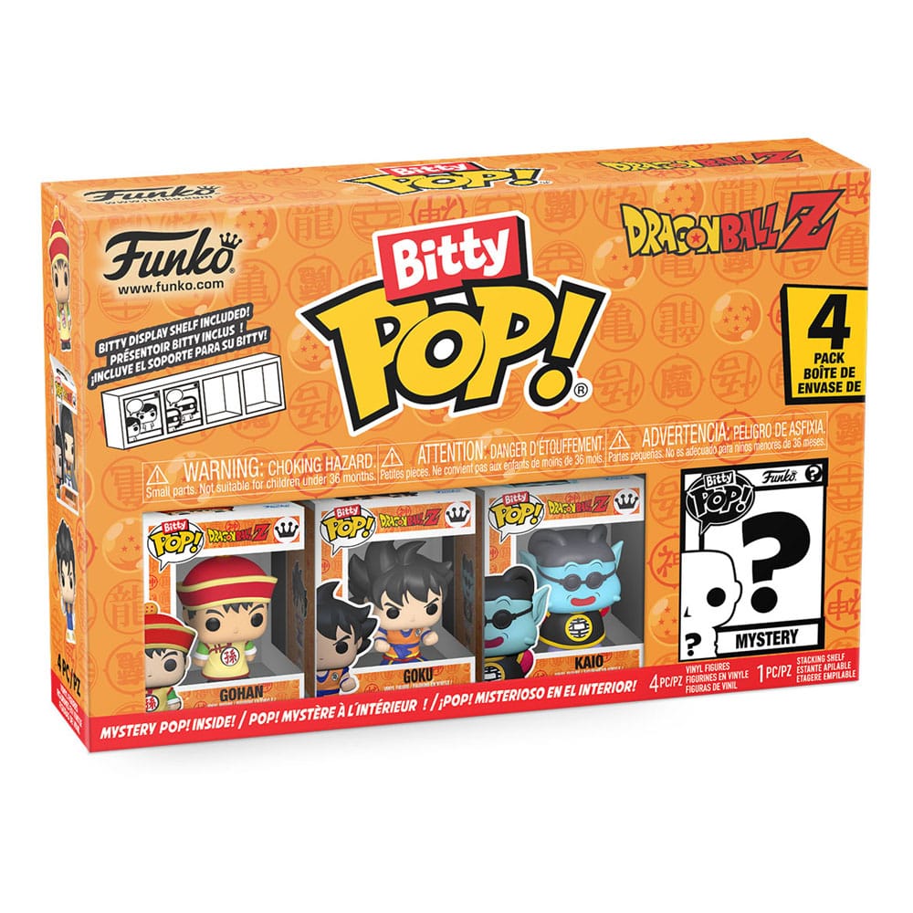 Dragon Ball Bitty POP! Vinyl Figure 4-Pack Series 1 2,5 cm 0889698730235