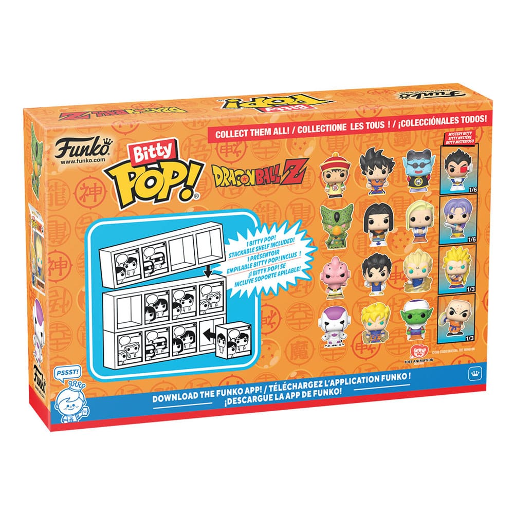 Dragon Ball Bitty POP! Vinyl Figure 4-Pack Series 1 2,5 cm 0889698730235