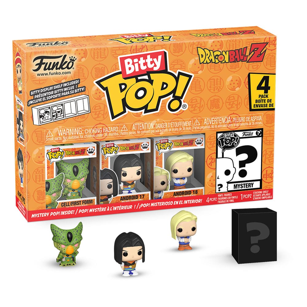 Dragon Ball Bitty POP! Vinyl Figure 4-Pack Series 2 2,5 cm 0889698730242