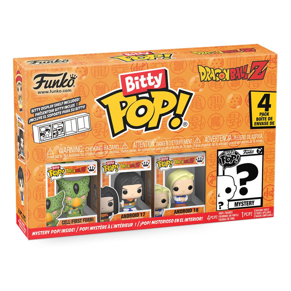 Dragon Ball Bitty POP! Vinyl Figure 4-Pack Series 2 2,5 cm 0889698730242