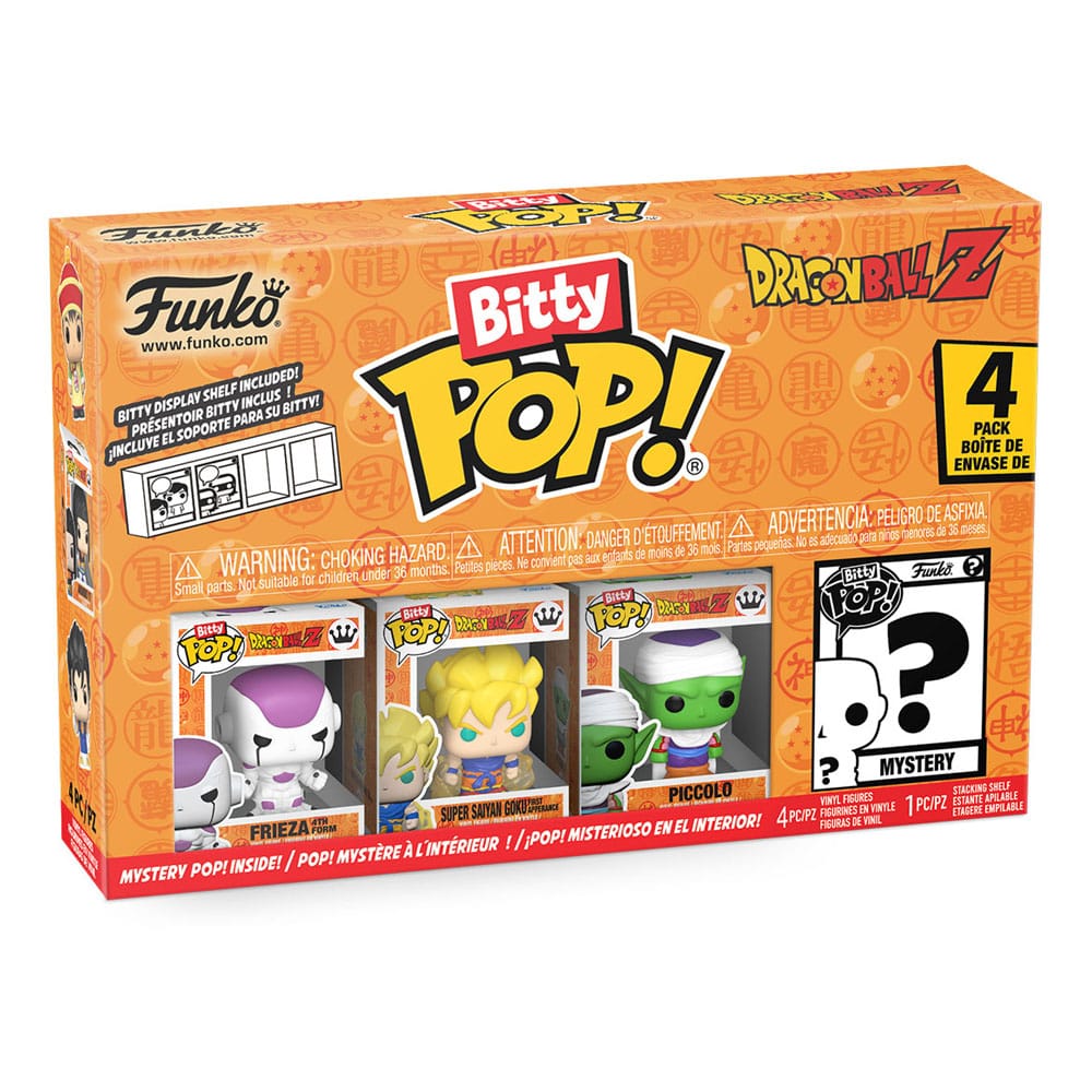 Dragon Ball Bitty POP! Vinyl Figure 4-Pack Series 4 2,5 cm 0889698730266