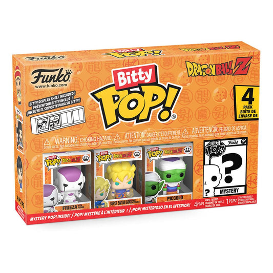 Dragon Ball Bitty POP! Vinyl Figure 4-Pack Series 4 2,5 cm 0889698730266