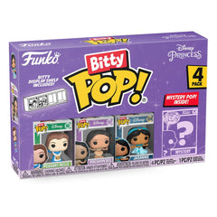 Disney Princesses Bitty POP! Vinyl Figure 4-Pack Belle 2,5 cm 0889698730280