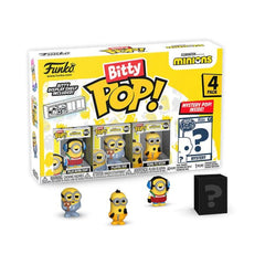 Minions Bitty POP! Vinyl Figure 4-Pack Roller Skating Stuart 2,5 cm 0889698730372