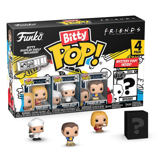 Friends Bitty POP! Vinyl Figure 4-Pack Phoebe 2,5 cm 0889698730518