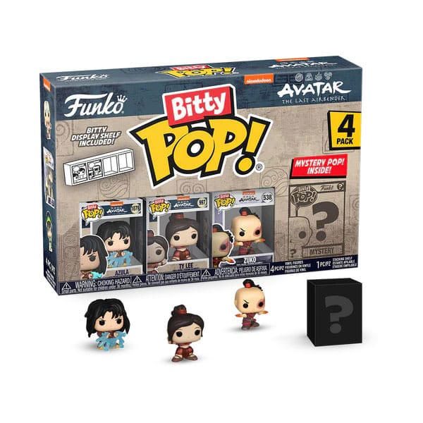 Avatar The Last Airbender Bitty POP! Vinyl Figure 4-Pack Azula 2,5 cm 0889698730570