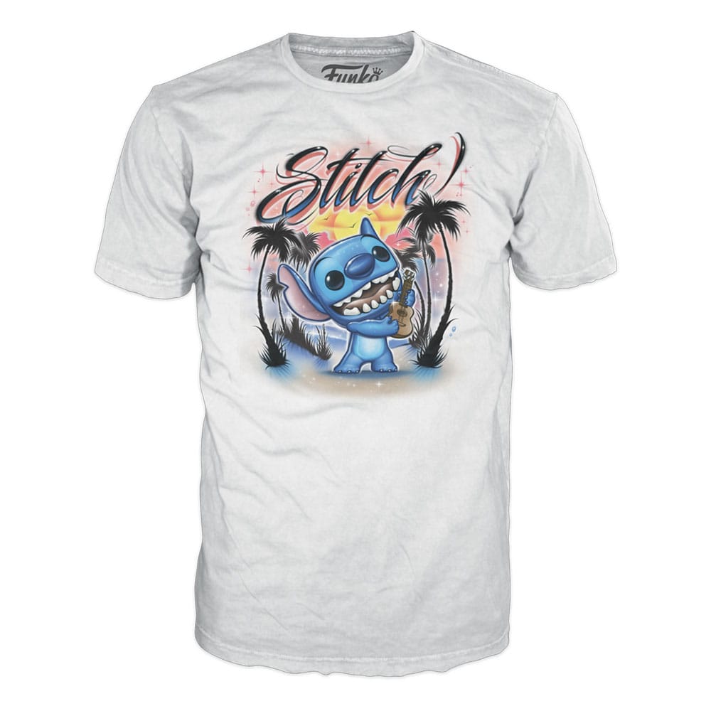 Lilo & Stitch POP! & Tee Box Ukelele Stitch (FL) Size M 0889698731607