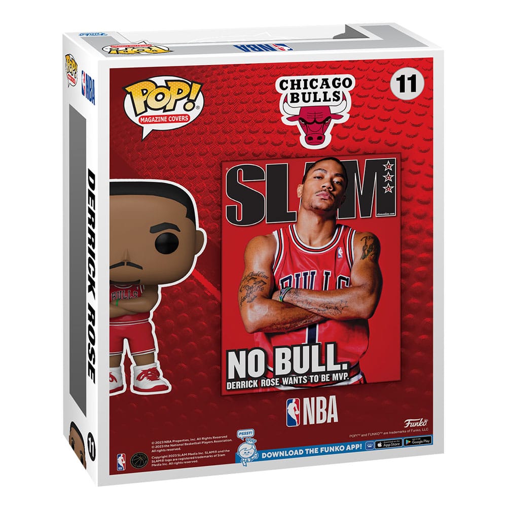 NBA Cover POP! Basketball Vinyl Figure Derrick Rose (SLAM Magazin) 9 cm 0889698734172