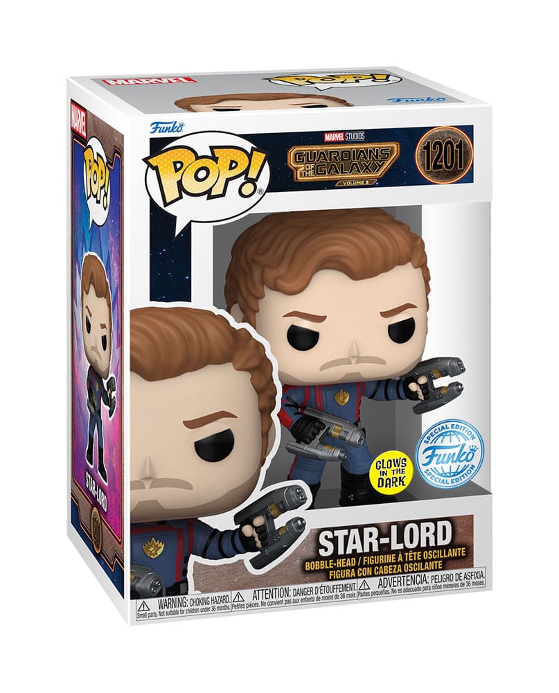 Guardians of the Galaxy POP! Vinyl Figure Star-Lord(GW) Exclusive Edition 9 cm 0889698736411