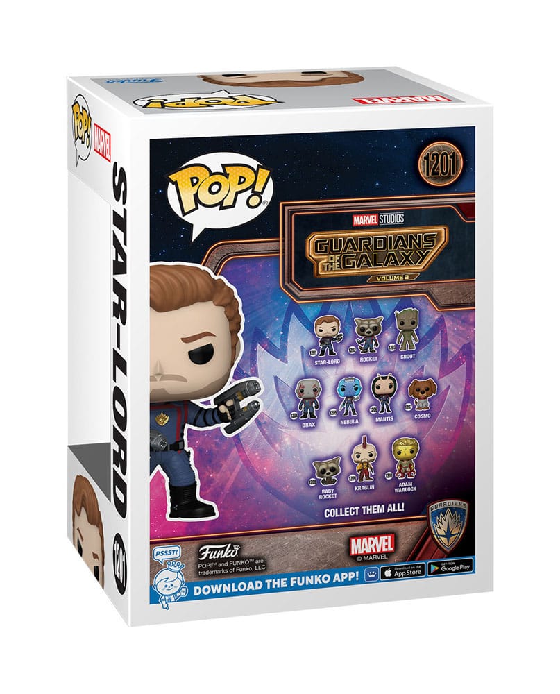 Guardians of the Galaxy POP! Vinyl Figure Star-Lord(GW) Exclusive Edition 9 cm 0889698736411