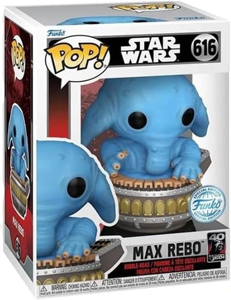 Star Wars: Obi-Wan POP! Vinyl Figure Max Rebo Exclusive Edition 9 cm 0889698740302