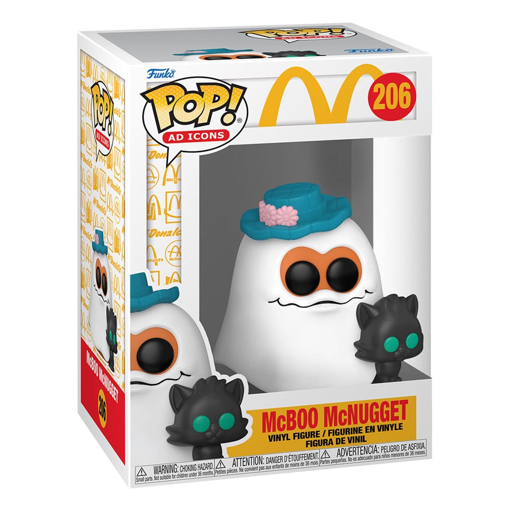 McDonalds POP! Ad Icons Vinyl Figure NB - Ghost 9 cm 0889698740661