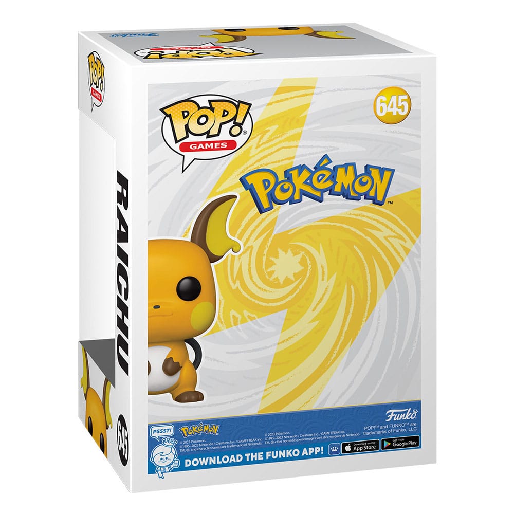 Pokemon POP! Games Vinyl Figure Raichu (EMEA) 0889698742306