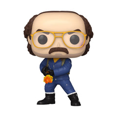 Stranger Things POP! TV Vinyl Figure Murray w/Flamethrower 9 cm 0889698744188