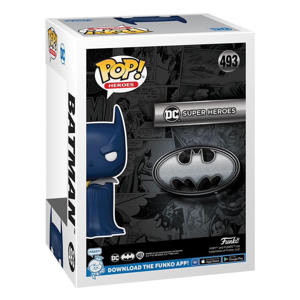 DC Thru The Years POP! Heroes Vinyl Figures Batman 1M 9 cm 0889698744249