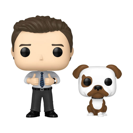 Parks and Recreation 15th Anniversary POP & Buddy! Vinyl Figure Chris&Champion 9 cm 0889698744317