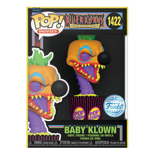 Killer Klowns from Outer Space POP! Movies Vinyl Figure Baby Klown(BLKLT) Exclusive Edition 9 cm 0889698744416