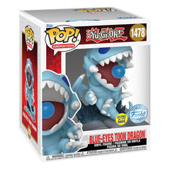 Yu-Gi-Oh! Super Sized POP! Animation Vinyl Figure Blue-Eyes Toon Dragon (GITD) Special Edition 15 cm 0889698747134