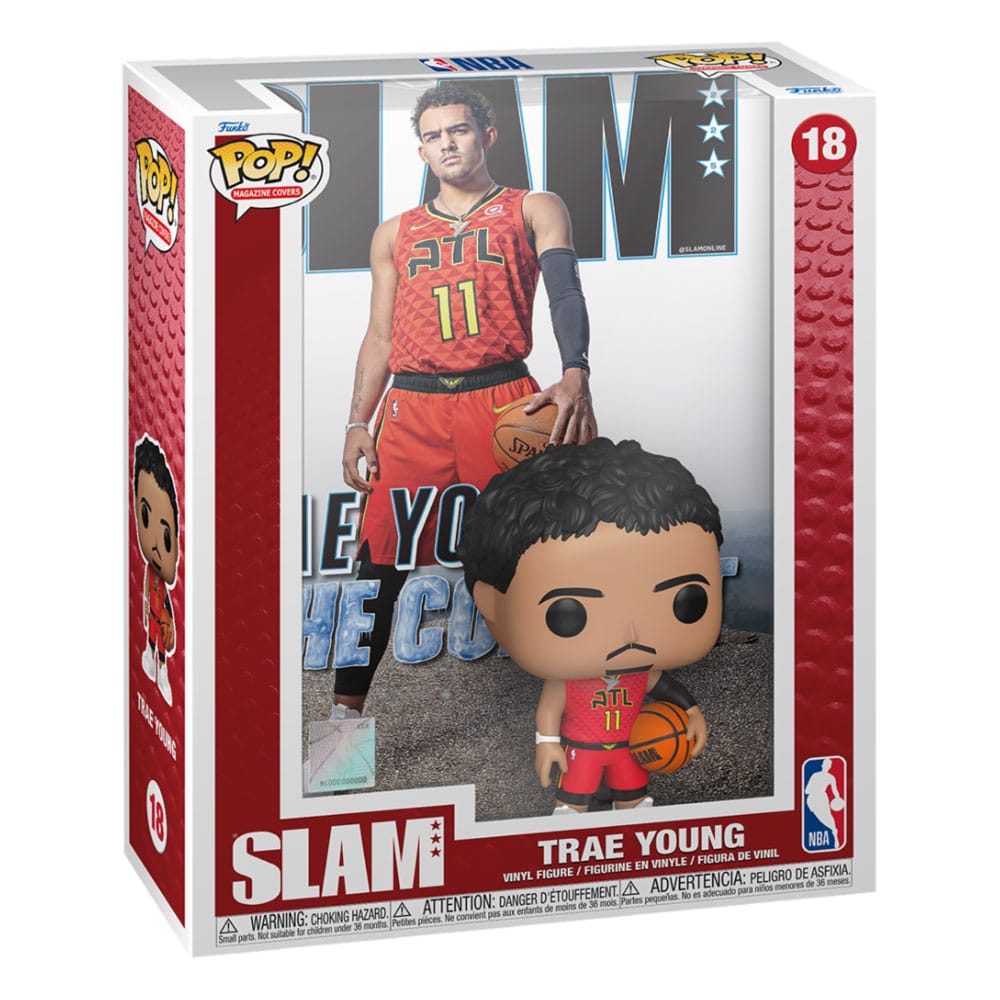 NBA Cover POP! Basketball Vinyl Figure Trae Young (SLAM Magazin) 9 cm 0889698750721