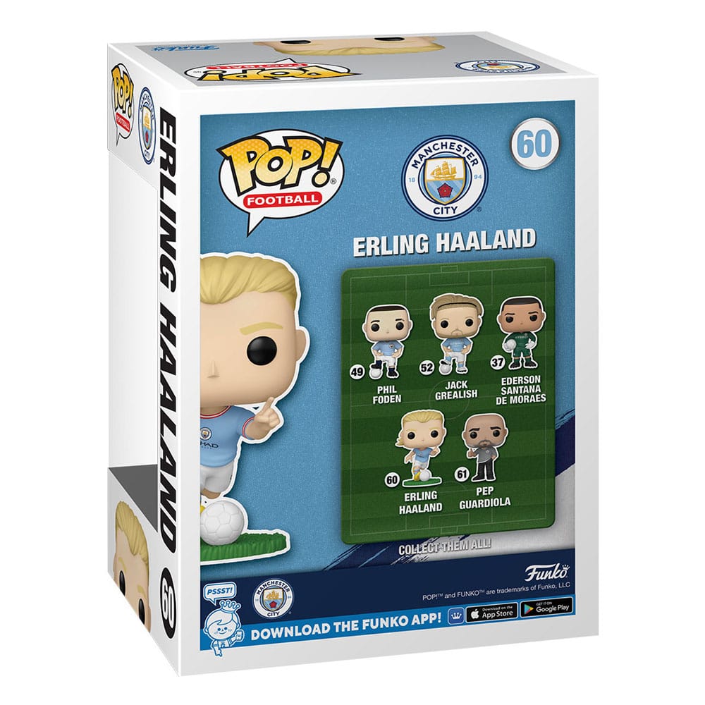 EFL POP! Football Vinyl Figure ManCity - Erling Haaland 9 cm 0889698751131