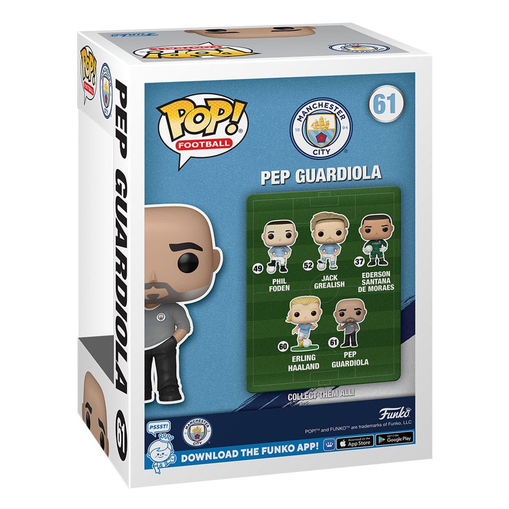 EFL POP! Football Vinyl Figure ManCity - Pep Guardiola 9 cm 0889698751148