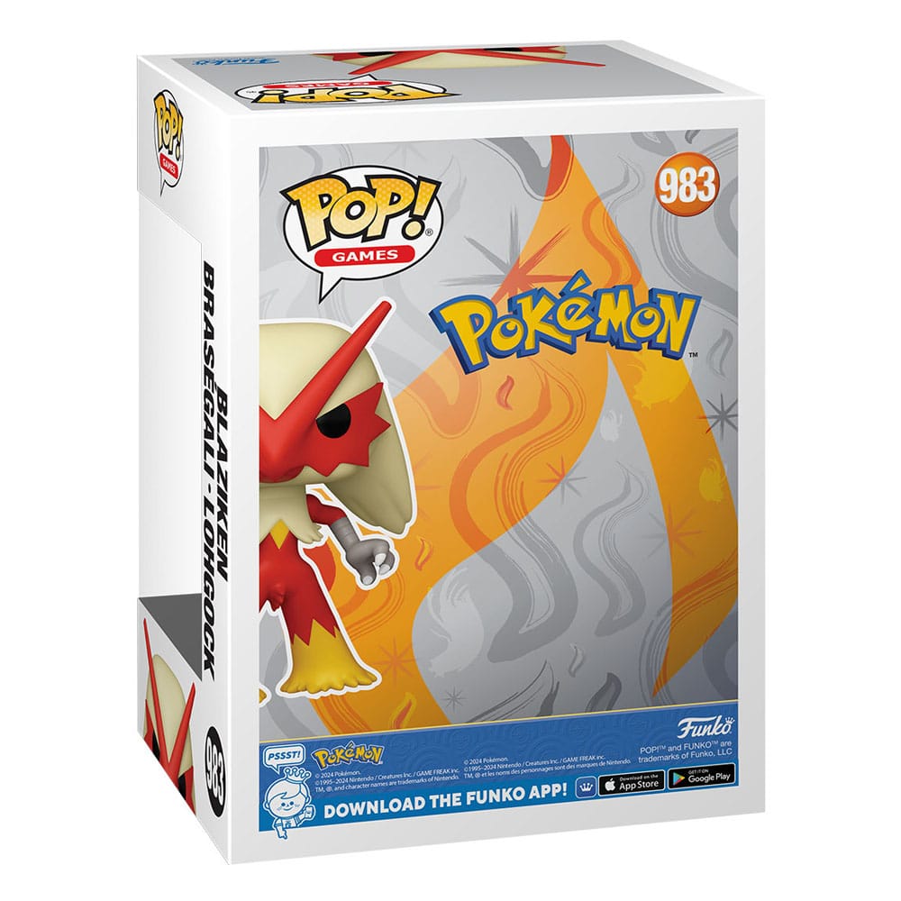 Pokemon POP! Games Vinyl Figure Blaziken(EMEA) 9 cm 0889698751896