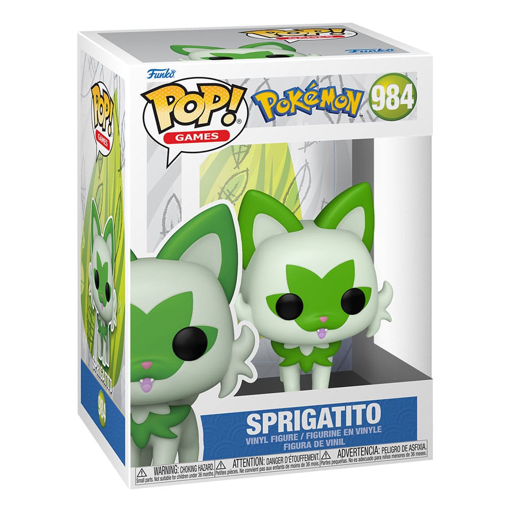 Pokemon POP! Games Vinyl Figure Sprigatito(EMEA) 9 cm 0889698751919