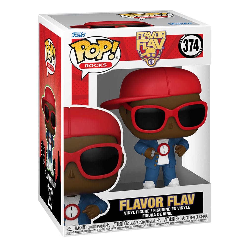 Flavor Flav POP! Rocks Vinyl Figure Flavor of Love 9 cm 0889698753074