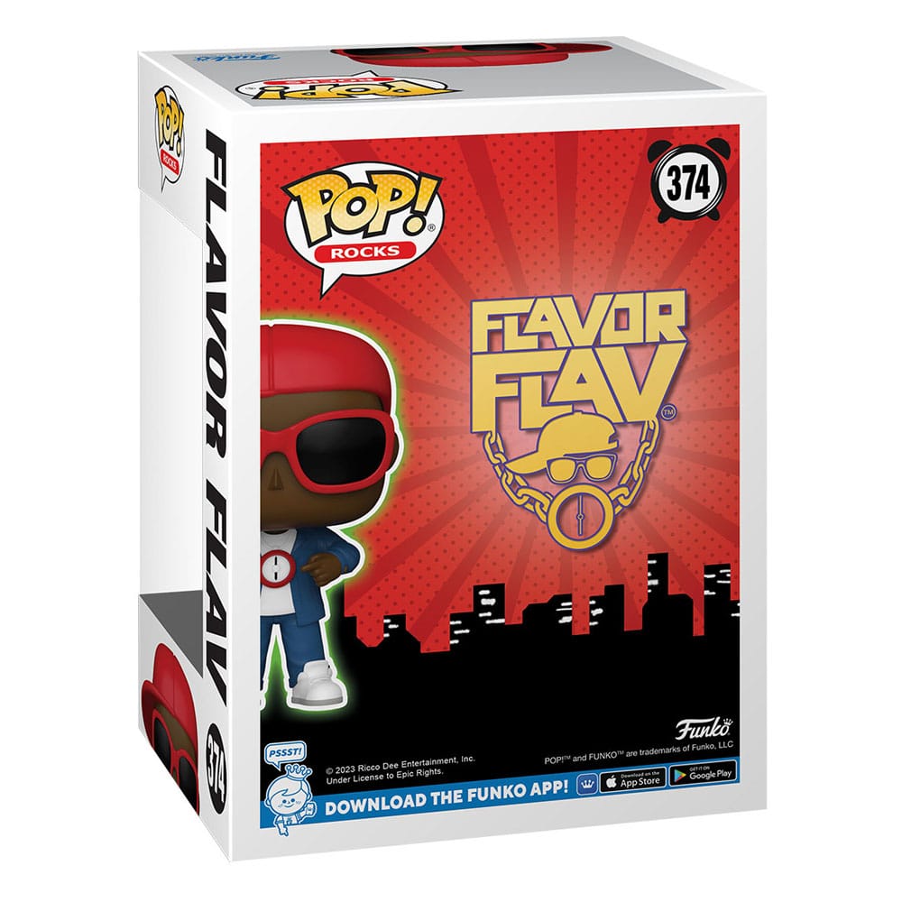 Flavor Flav POP! Rocks Vinyl Figure Flavor of Love 9 cm 0889698753074