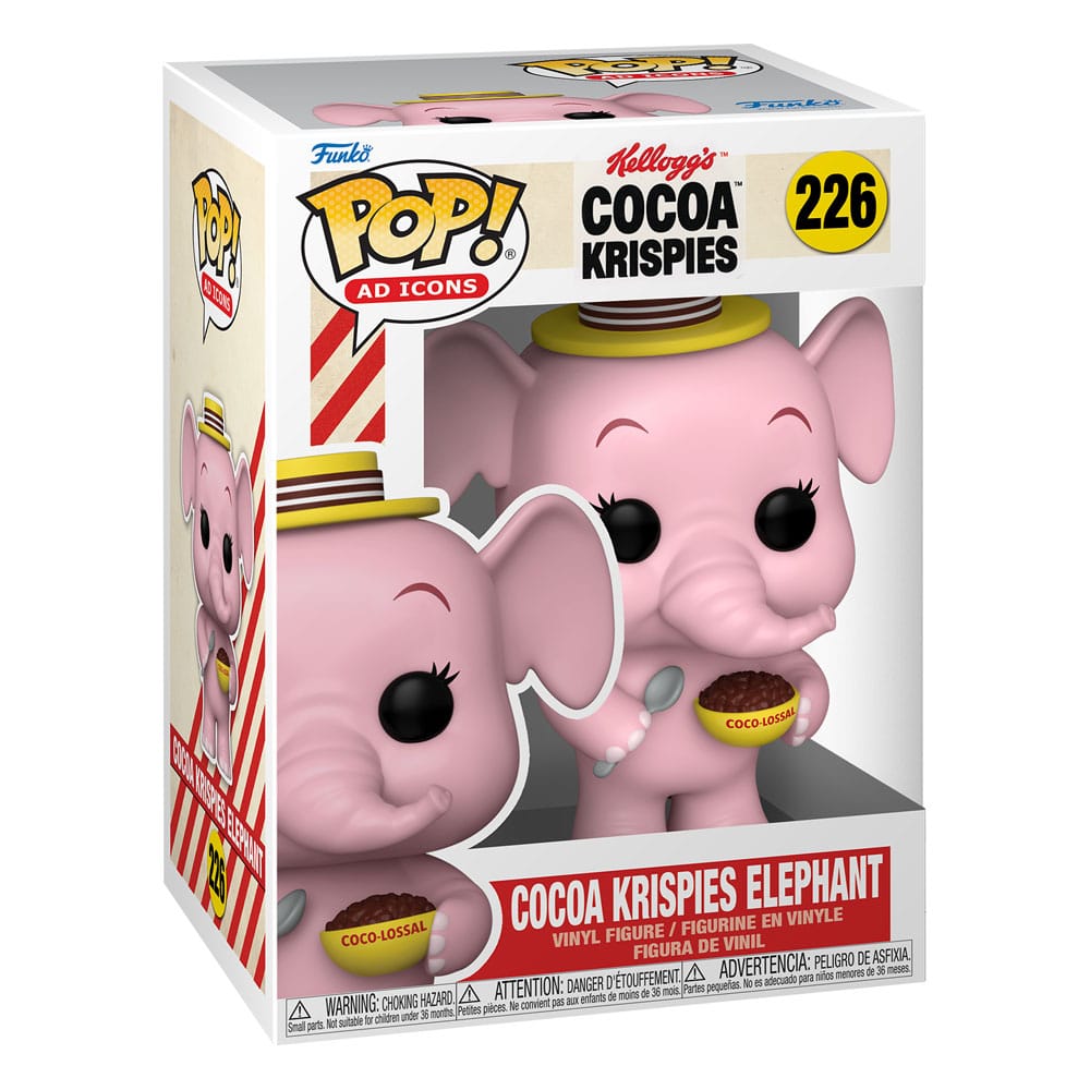 Kellogg's POP! Ad Icons Vinyl Figure Coco Krispies Elephant 9 cm 0889698753586