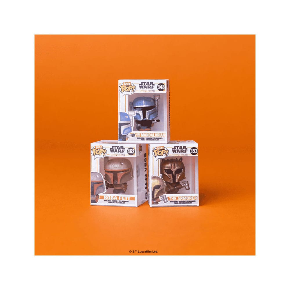 Star Wars: Mandalorian Bitty POP! Vinyl Figure 4-Pack Heavy Mandalorian 2,5 cm 0889698754514