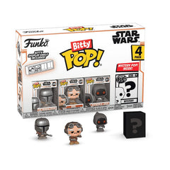 Star Wars: Mandalorian Bitty POP! Vinyl Figure 4-Pack Mandalorian 2,5 cm 0889698754521