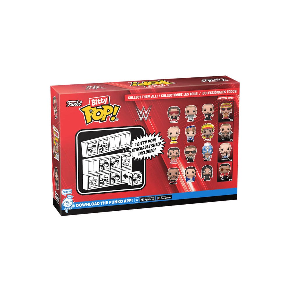 WWE Bitty POP! Vinyl Figure 4-Pack Dusty Rhodes 2,5 cm 0889698754620