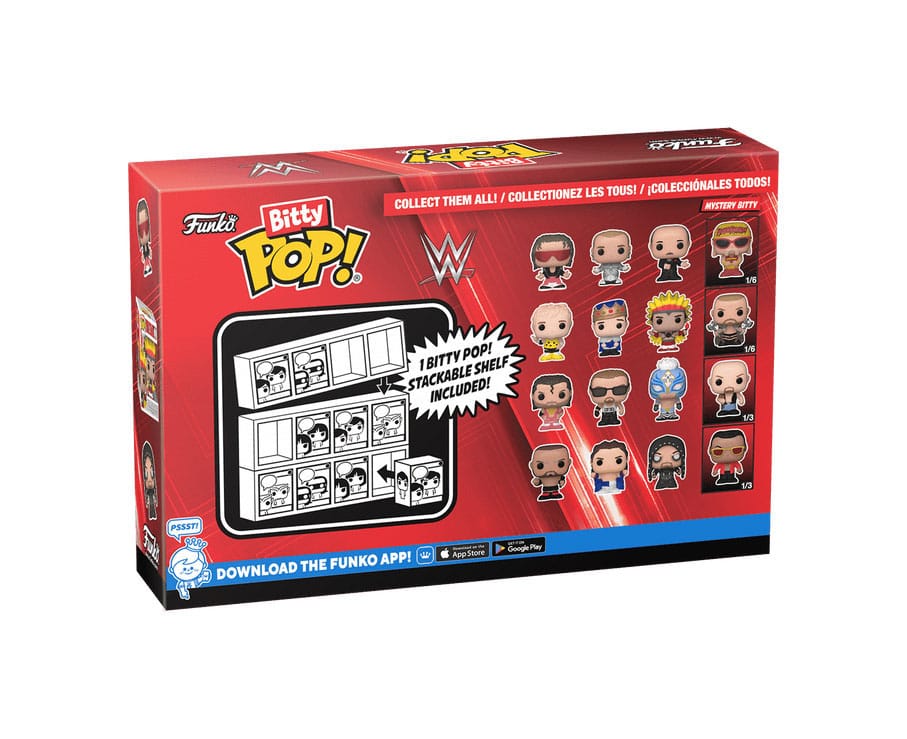 WWE Bitty POP! Vinyl Figure 4-Pack Razor Ramon 2,5 cm 0889698754637