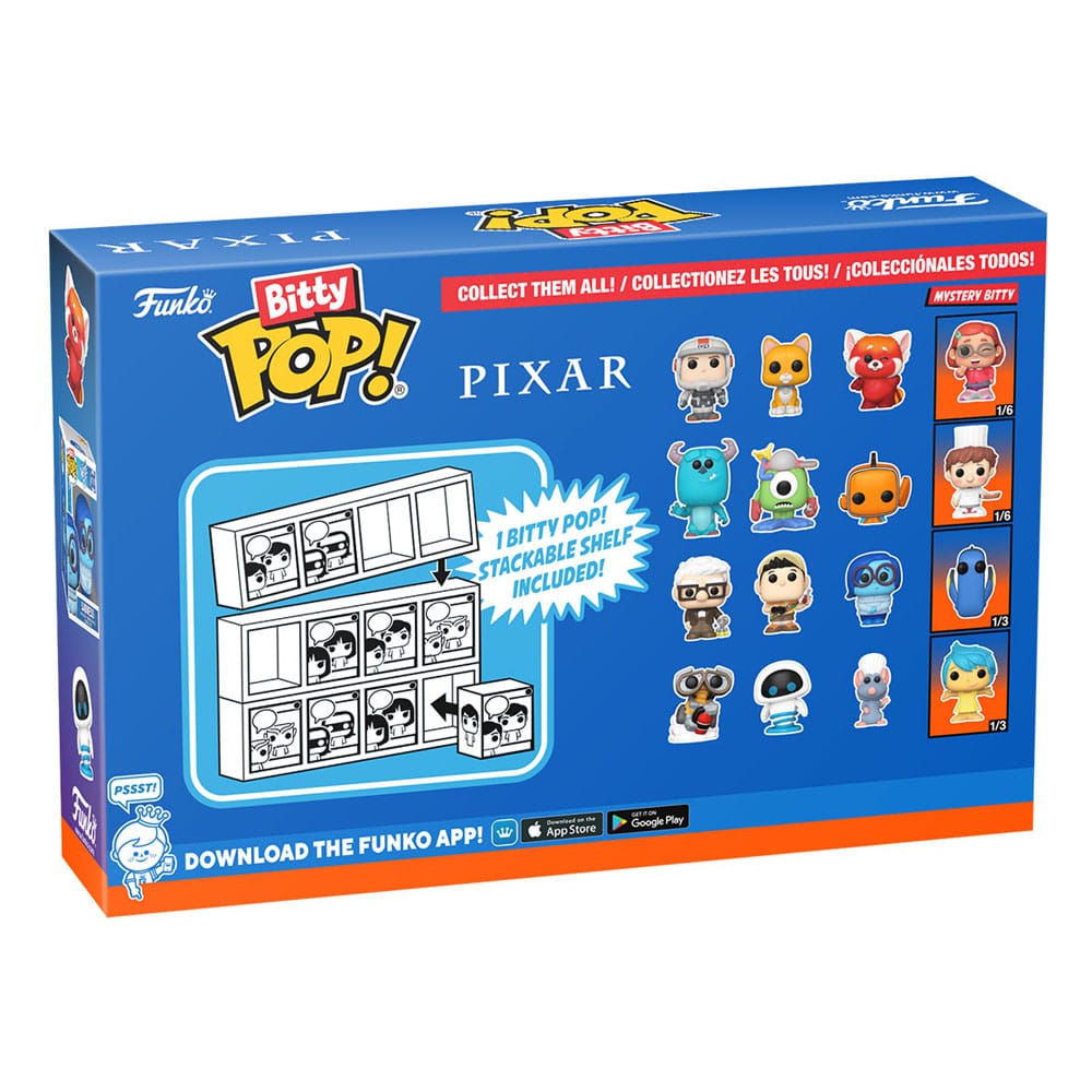 Pixar Bitty POP! Vinyl Figure 4-Pack Up 2,5 cm 0889698754682