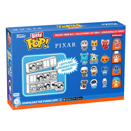 Pixar Bitty POP! Vinyl Figure 4-Pack Wall-E 2,5 cm 0889698754699