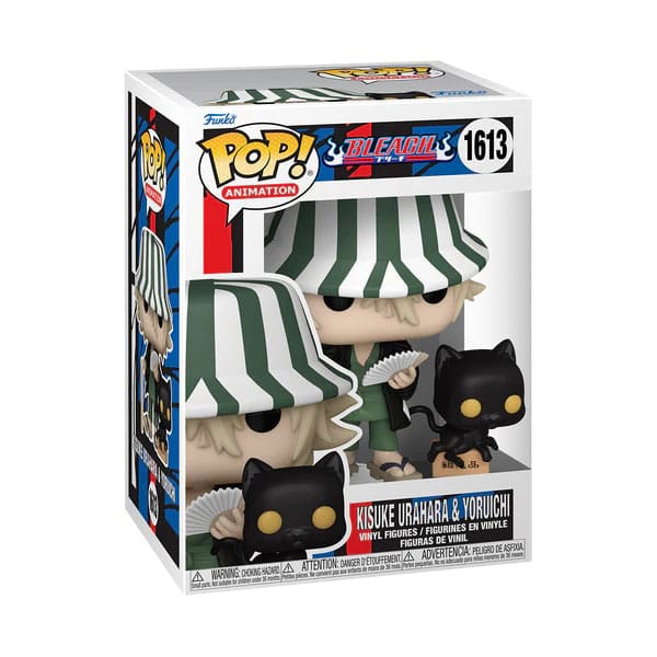 Bleach POP! Animation Vinyl Figure Kisuke w/Yoruichi 9 cm 0889698755153