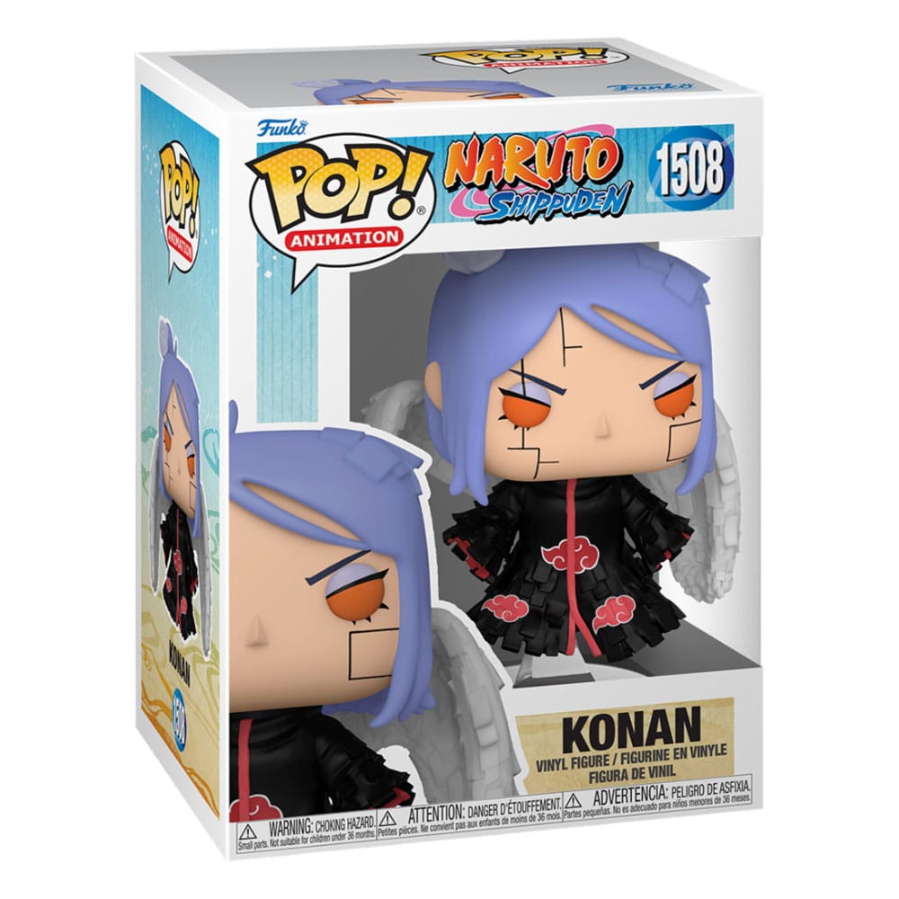 Naruto Pop! Animation Vinyl Figure Konan 9 cm 0889698755337